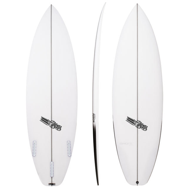 Xero Fusion 5'6" x 19" X 2 1/4" - 25.00L, Swallow, 5x FCS 2 Fin Boxes, HYFI 3.0 - ID:1041328