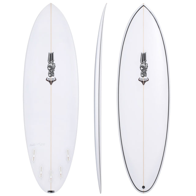 Bull Run 5'10" x 19 3/4" X 2 9/16" - 32.00L, Round, 5x FCS 2 Fin Boxes, HYFI 3.0 - ID:1041516