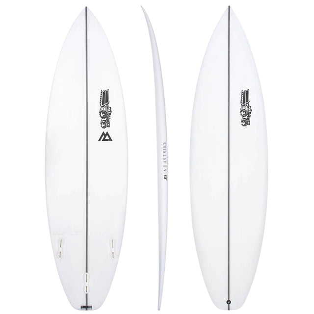 Monsta 2020 6'4" x 19 1/4" X 2 1/2" - 32.30L, Round, 5x FCS 2 Fin Boxes, PE - ID:709044