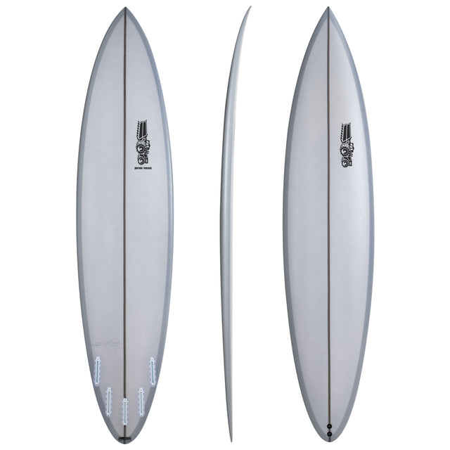 Mother Trucker 7'6" x 19 3/4" X 3" - 46.30L, Round Pin, 5x FCS 2 Fin Boxes, PU - ID:791048