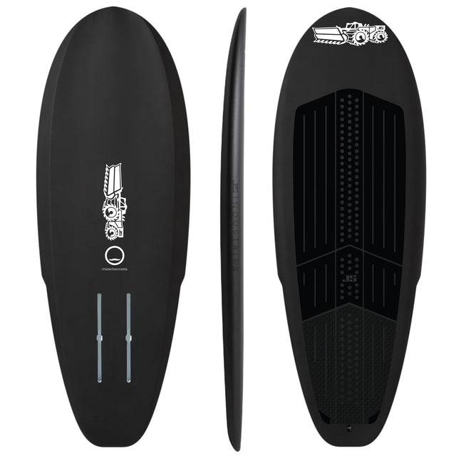 Mister Bennetts Signature 4'4" x 17 1/2" X 2 9/16" - 27.00L, Squash, 2x Futures Fin Boxes, Foil Board - ID:746735