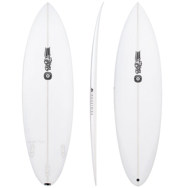 Schooner 5'11" x 18 7/8" X  2 1/2" - 28.70L, Round, 3x  FCS 2 Fin Boxes, PU - ID:1160669
