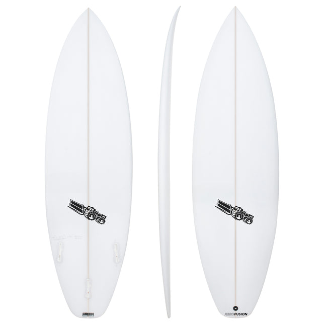 Xero Fusion 6'4" x 21 1/4" X  2 7/8" - 42.10L, Swallow, 3x  FCS 2 Fin Boxes, PU - ID:1001008