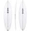 Schooner 6'2" x 19 1/4" X  2 11/16" - 32.90L, Round, 3x  FCS 2 Fin Boxes, PU - ID:1150353