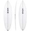 Schooner 5'11" x 18 7/8" X  2 1/2" - 28.70L, Round, 3x  FCS 2 Fin Boxes, PU - ID:1160669