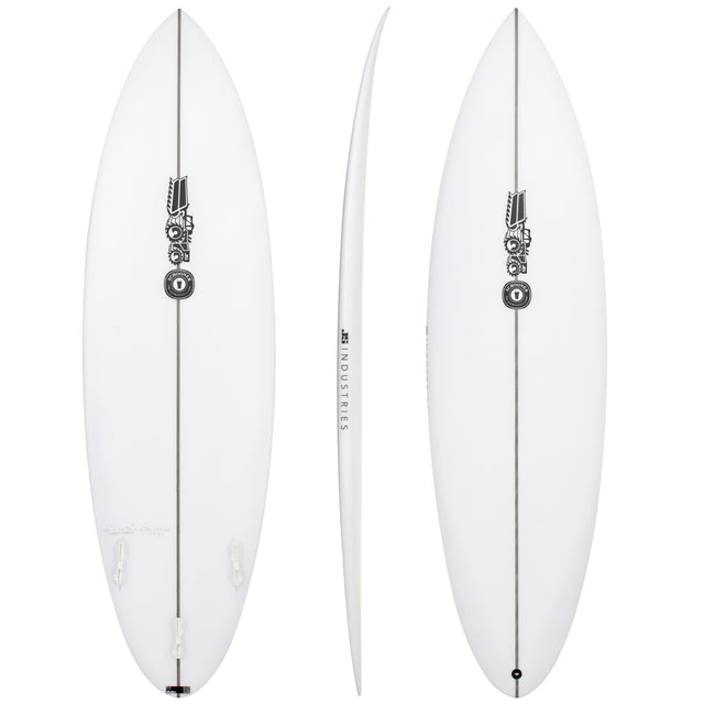 Schooner 5'11" x 18 7/8" X  2 1/2" - 28.70L, Round, 3x  FCS 2 Fin Boxes, PU - ID:1160669