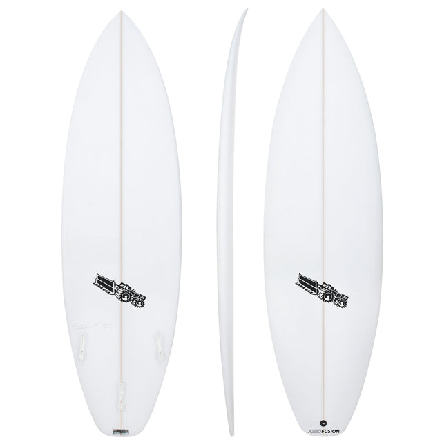 Xero Fusion 5'11" x 20" X  2 9/16" - 33.00L, Swallow, 3x  FCS 2 Fin Boxes, PU - ID:1135518