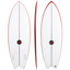 Red Baron 5'4" x 20 3/4" X  2 3/8" - 29.90L, Swallow, 2x  FCS 2 Fin Boxes, PU - ID:1138005