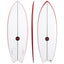 Red Baron 5'6" x 21" X  2 1/2" - 32.90L, Swallow, 2x  FCS 2 Fin Boxes, PU - ID:1170293