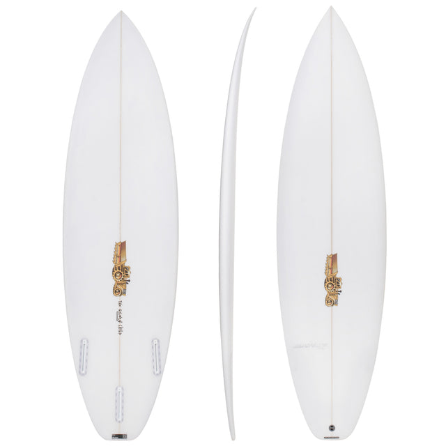 Golden Child 6'0" x 19 1/2" X  2 3/8" - 31.00L, Squash, 3x  Futures Fin Boxes, PU - ID:1153525