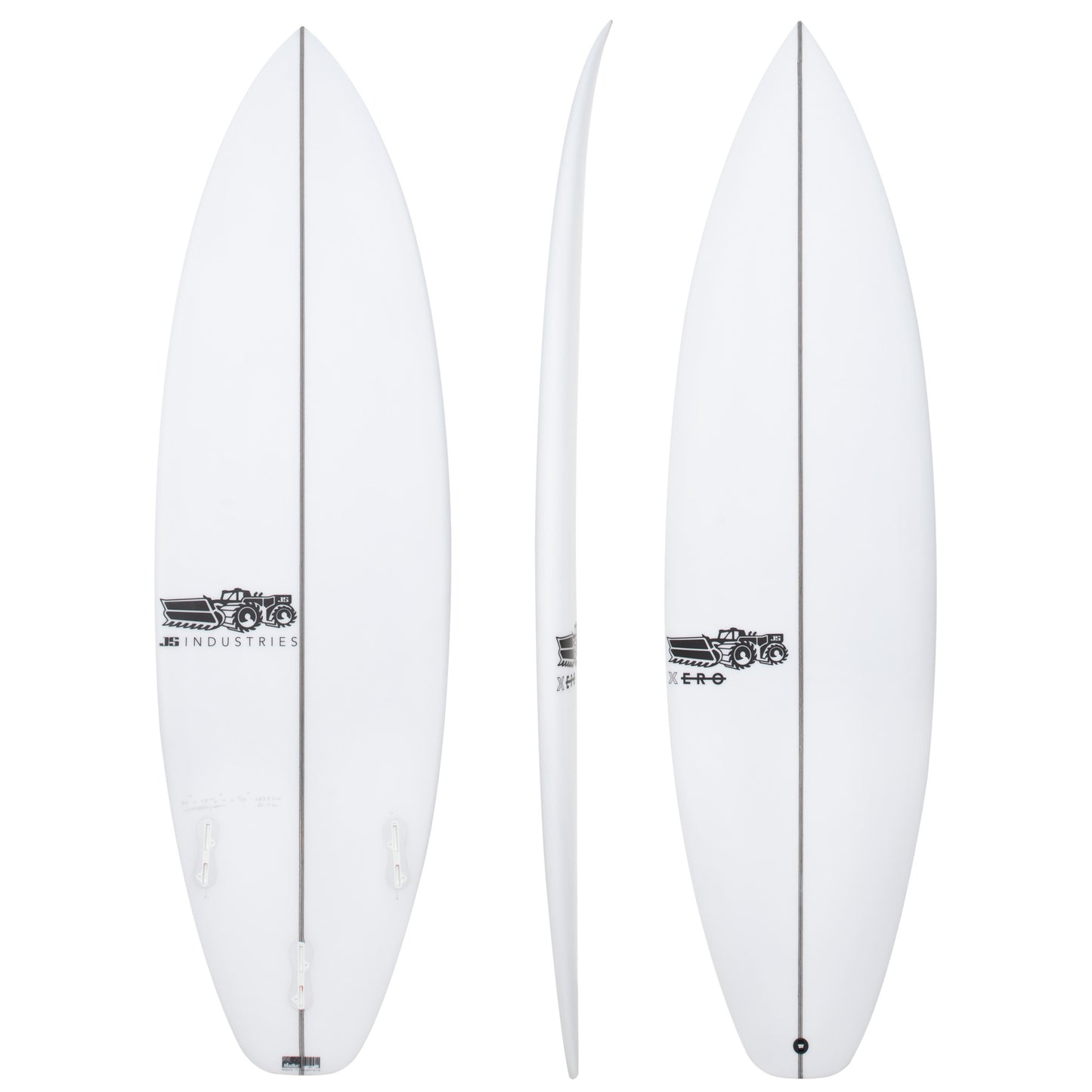 Xero 5'9" x 19 5/8" X  2 3/8" - 29.00L, Squash, 3x  FCS 2 Fin Boxes, HYFI 2.0 - ID:774729