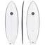 Black Baron 5'7" x 20 1/4" X  2 7/16" - 30.50L, Swallow, 2x  FCS 2 Fin Boxes, PU - ID:1058789