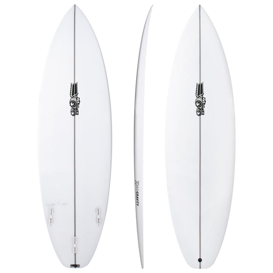 Xero Gravity 6'1" x 20" X  2 5/8" - 34.50L, Squash, 3x  FCS 2 Fin Boxes, HYFI 3.0 - ID:919314