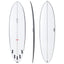 El Baron 6'8" x 20 1/2" X  2 5/8" - 40.00L, Round, 5x  FCS 2 Fin Boxes, PU - ID:1169847
