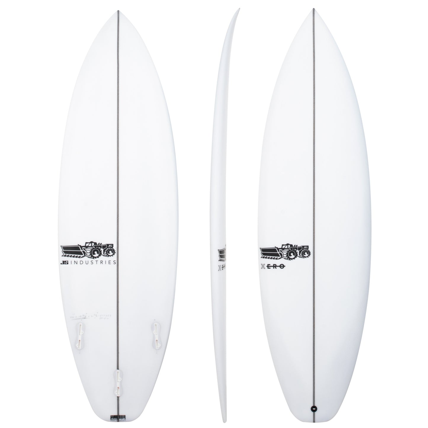 Xero Easy Rider 6'0" x 20 1/2" X  2 3/4" - 36.20L, Squash, 3x  FCS 2 Fin Boxes, HYFI 2.0 - ID:790414