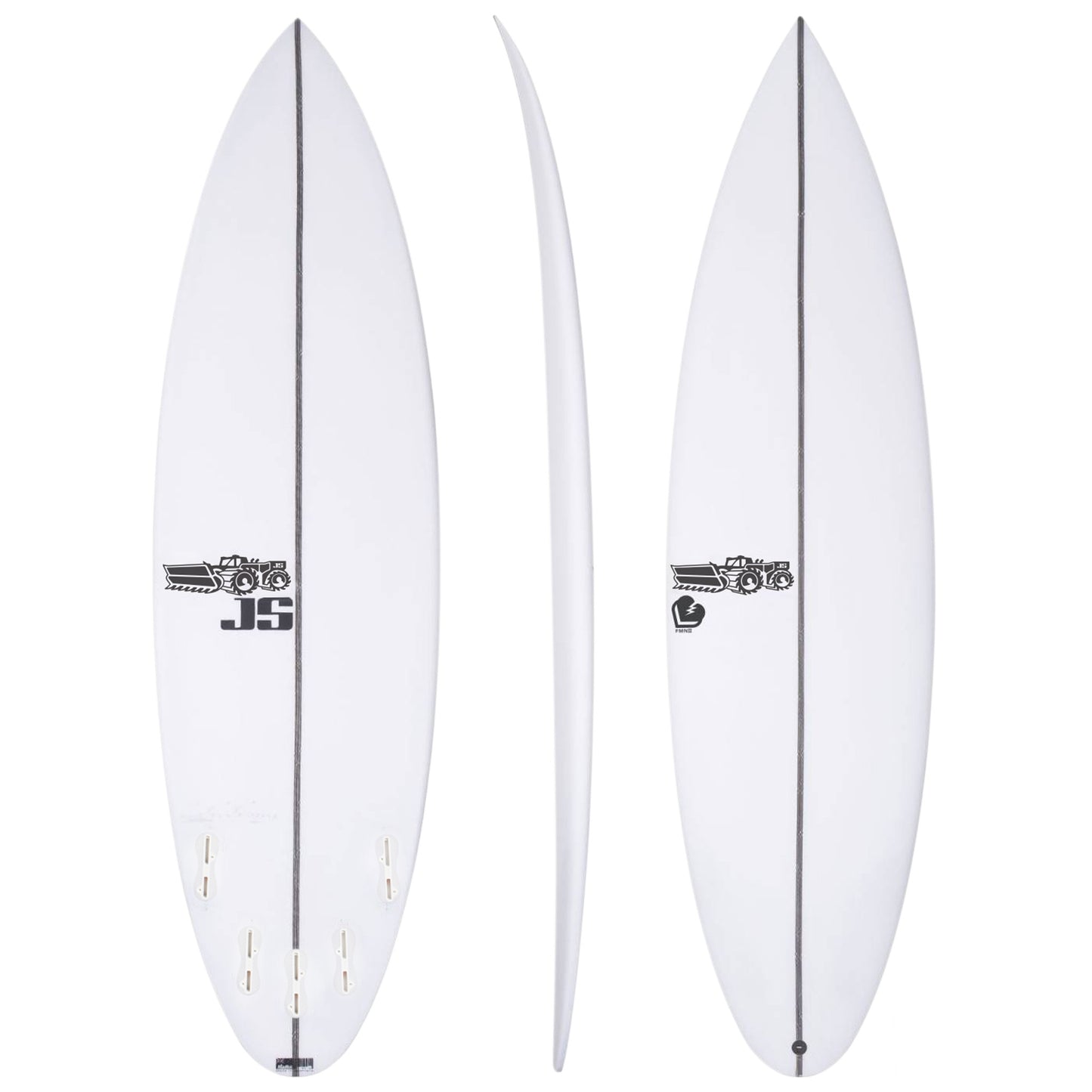 Forget Me Not II 6'2" x 19 1/8" X  2 1/2" - 30.60L, Round, 5x  FCS 2 Fin Boxes, PE - ID:709053