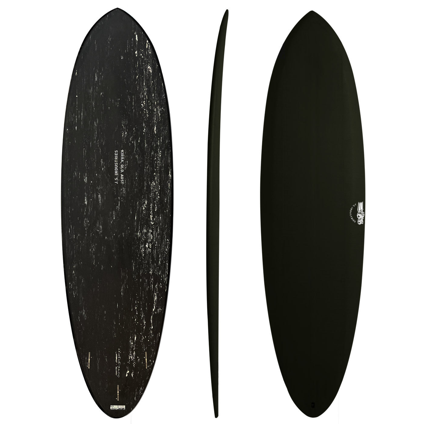 Big Baron Softboard 7'6" x 21 3/4" X  2 7/8", 3x   Fin Boxes, Softboard - ID:939257