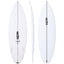 Xero Youth 5'0" x 18" X  2 1/16" - 19.70L, Squash, 3x  FCS 2 Fin Boxes, EPS [Low Average] - ID:726047