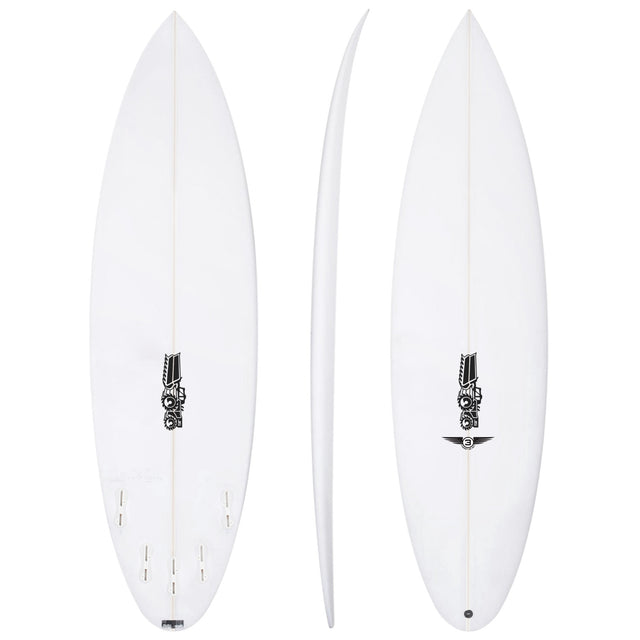 Forget Me Not 3 6'0" x 18 7/8" X  2 7/16" - 28.60L, Round, 5x  FCS 2 Fin Boxes, PU - ID:1117038