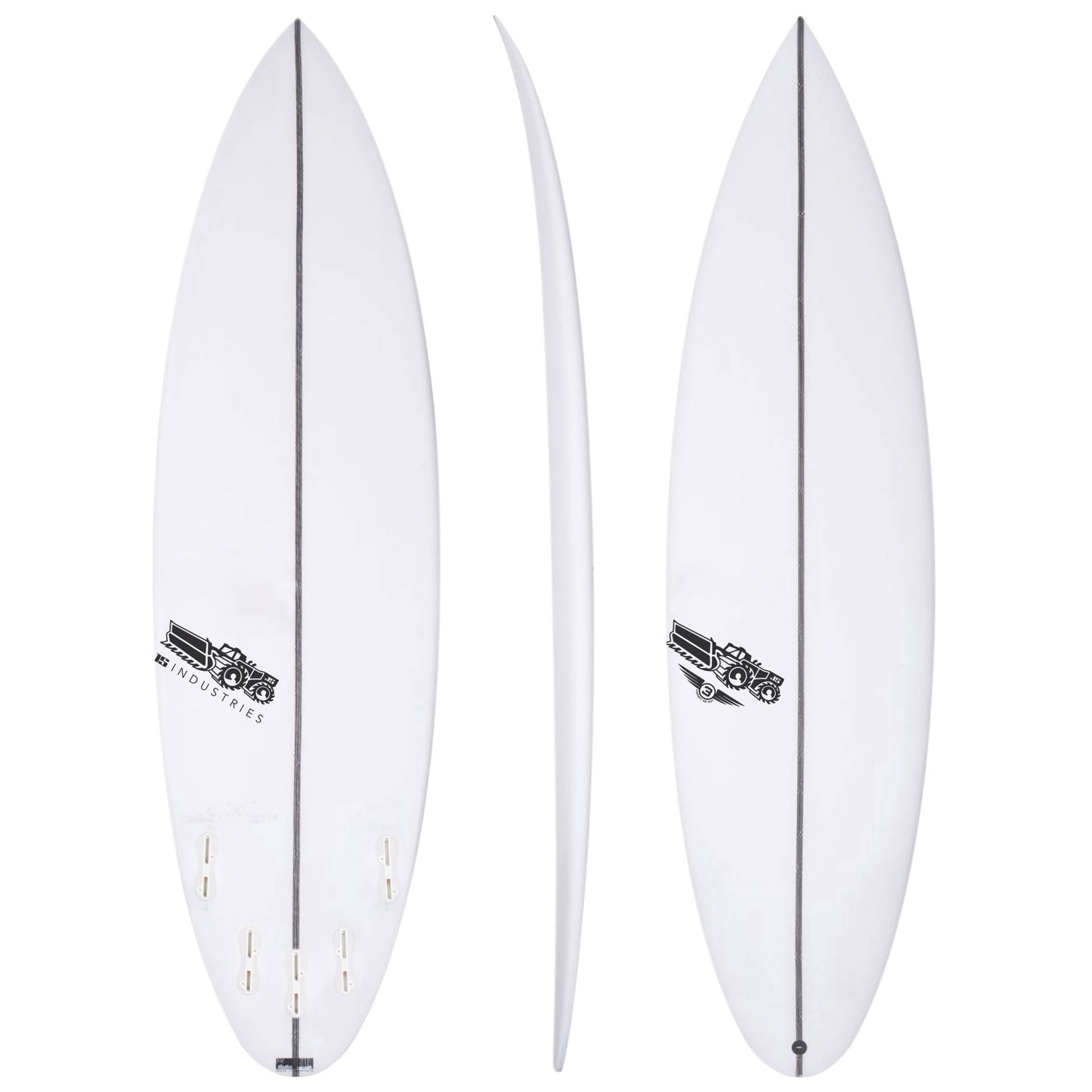 Forget Me Not 3 5'8" x 18 1/8" X  2 3/16" - 23.20L, Round, 5x  FCS 2 Fin Boxes, PU - ID:793840