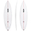 Big Horse 6'0" x 19" X  2 5/8" - 30.40L, Round, 5x  FCS 2 Fin Boxes [T1], PU - ID:888480