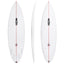 Big Horse 6'4" x 19 1/8" X  2 13/16" - 34.80L, Round, 5x  Futures Fin Boxes [T2], PU - ID:1150127