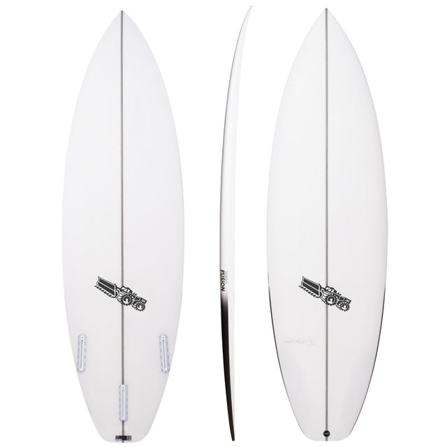 Xero Fusion 5'11" x 20" X  2 9/16" - 33.00L, Swallow, 3x  FCS 2 Fin Boxes, PU - ID:1135518