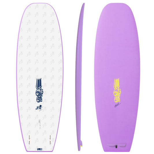 Julian Wilson Softboard 4'10" x 18 3/4" X  2 1/4" - 28.30L, 2x  FCS 2 Fin Boxes, Softboard - ID:709278