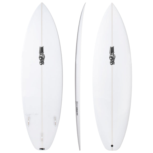 Xero Gravity 5'9" x 18 7/8" X  2 1/2" - 28.40L, Swallow, 5x  FCS 2 Fin Boxes, PU [Low Average] - ID:1129313