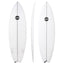 Black Baron 2.1 5'10" x 19 3/4" X  2 3/4" - 32.60L, Swallow, 3x  FCS 2 Fin Boxes, PU - ID:1058757