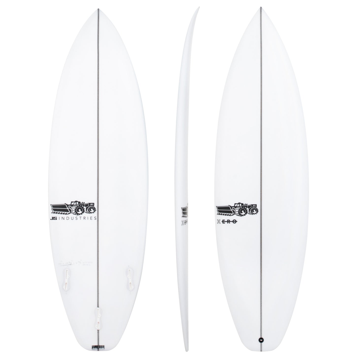 Xero 5'10" x 19 3/4" X  2 7/16" - 30.50L, Squash, 3x  FCS 2 Fin Boxes, HYFI 2.0 - ID:773407