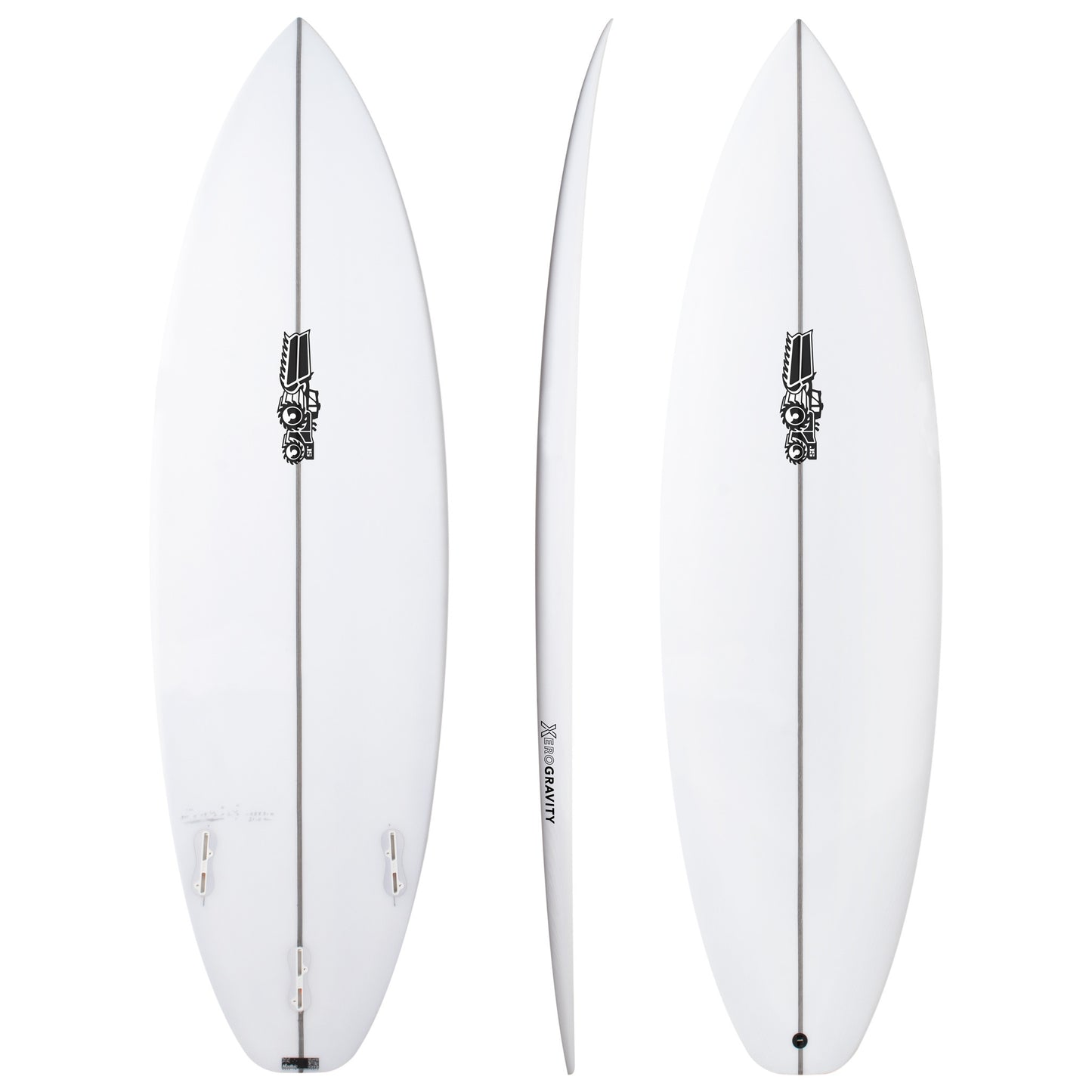 Xero Gravity 5'11" x 18 5/8" X  2 3/8", 3x   Fin Boxes, PU [Average] - ID:915790